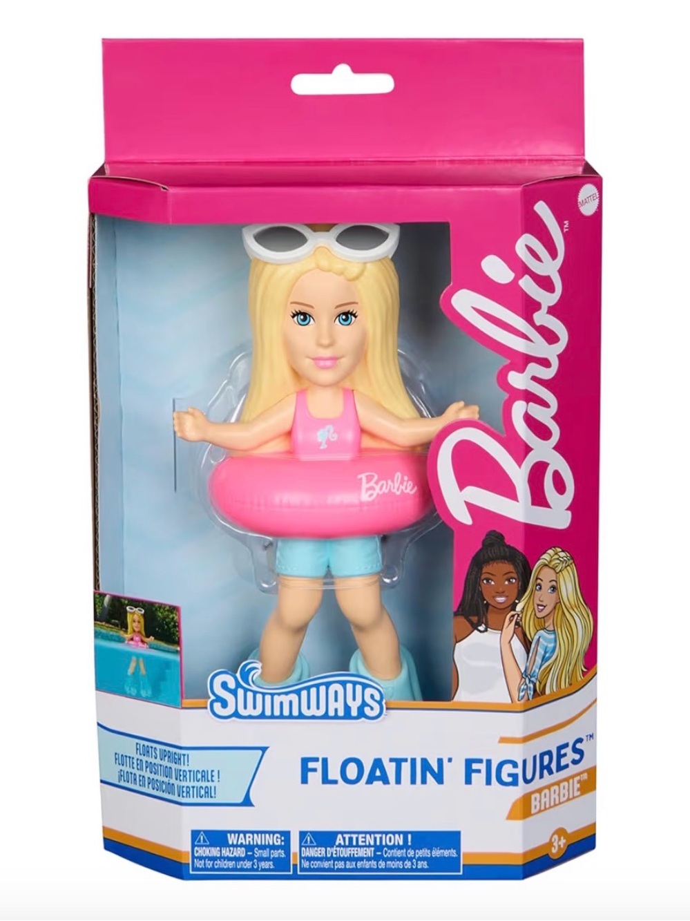 Barbie Swimways Floatin' Figure
Floats On Its Own
New in Box